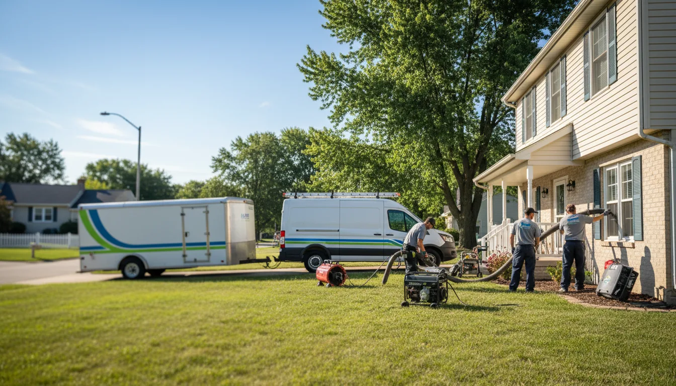 Flooded Basement Restoration And Cleanup With Repair in Avon Lake, OH near me